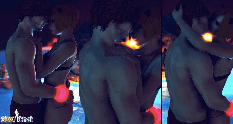 Screenshot of 3D VR sex game